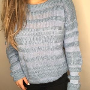 Baby Blue knit sweater